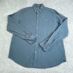 Free Fly Mens Button Down Cotton Bamboo Shirt Long Sleeve Soft Comfy Warm XXL